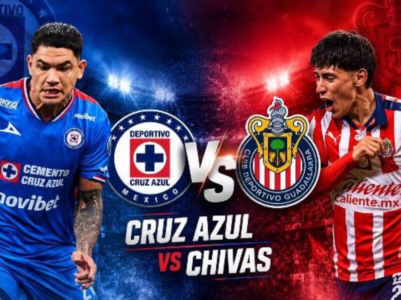 Dónde ver EN VIVO, el juego de Ida de Semifinales entre Chivas que visita al Cruz Azul