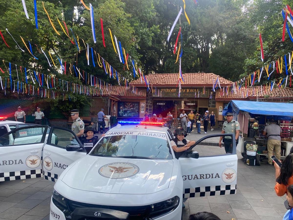 Ejército Mexicano y Guardia Nacional realizan Exposición Militar en Uruapan, Michoacán
