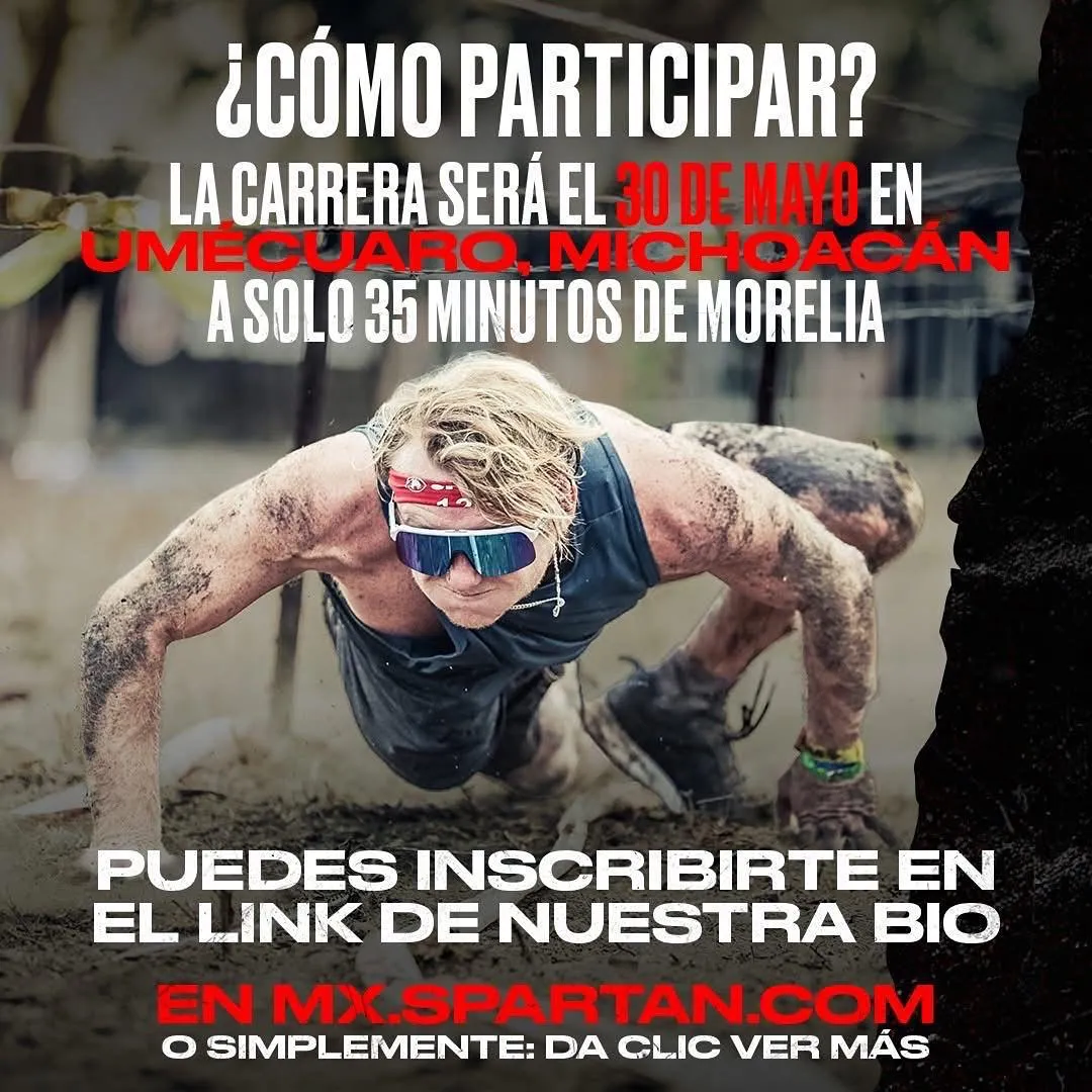 El Spartan Race 2026 pondrá a prueba tus límites; la presa de Umécuaro será el escenario-1