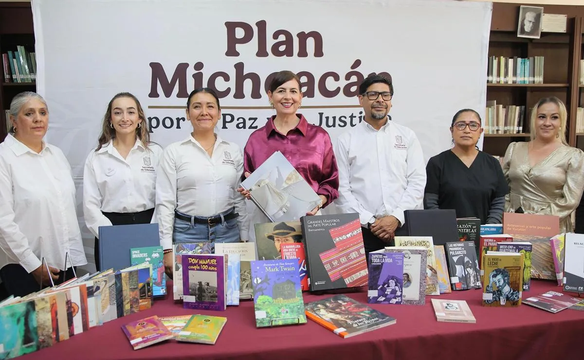 En Michoacán, impulsamos en grande la lectura: Gabriela Molina