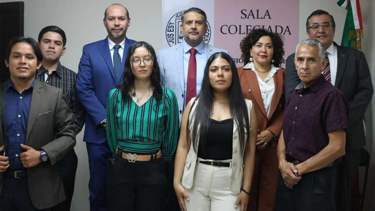 Estudiantes de Derecho visitan Salas Judiciales en Zitácuaro