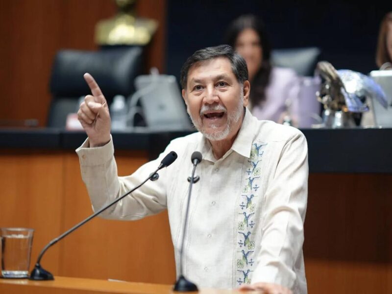 Fernández Noroña reta a EU: ‘Saquen las listas que quieran porque no vamos a doblarnos’