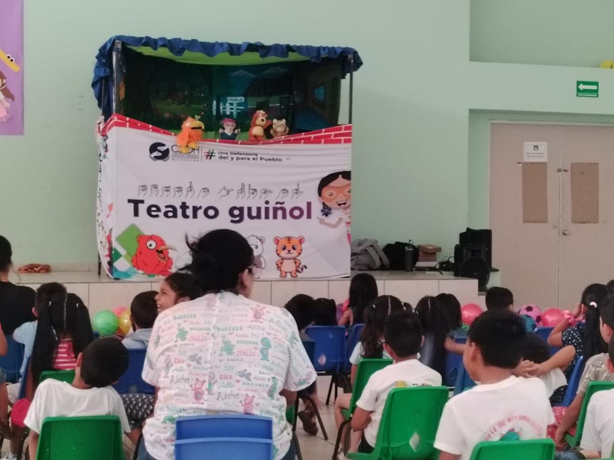 Fortalece derechos Humanos Michoacán atención a la niñez, adolescentes y jóvenes; supera 20 mil participaciones en 2026-2