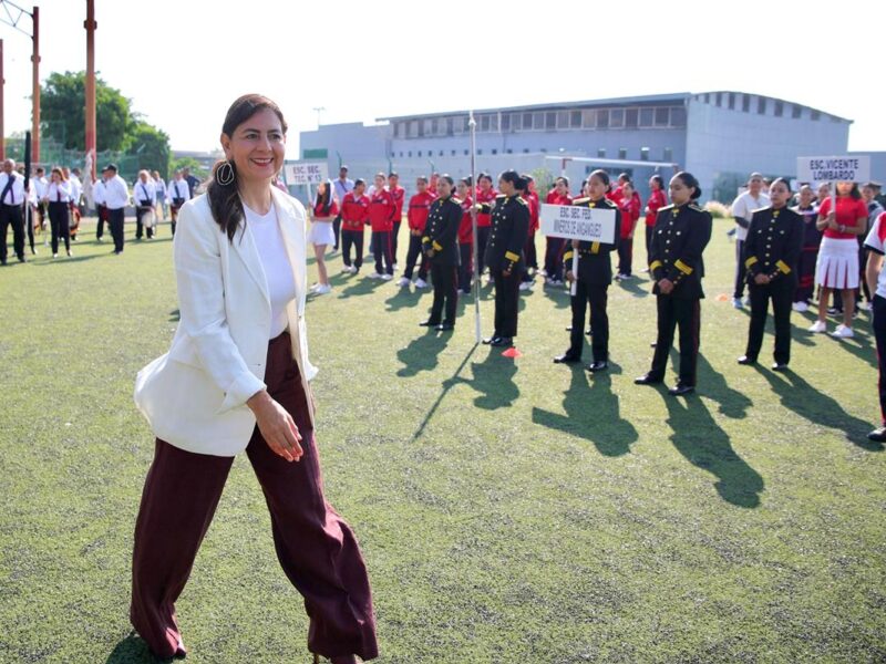 Gabriela Molina fortalece comunidad con encuentro de bandas de guerra