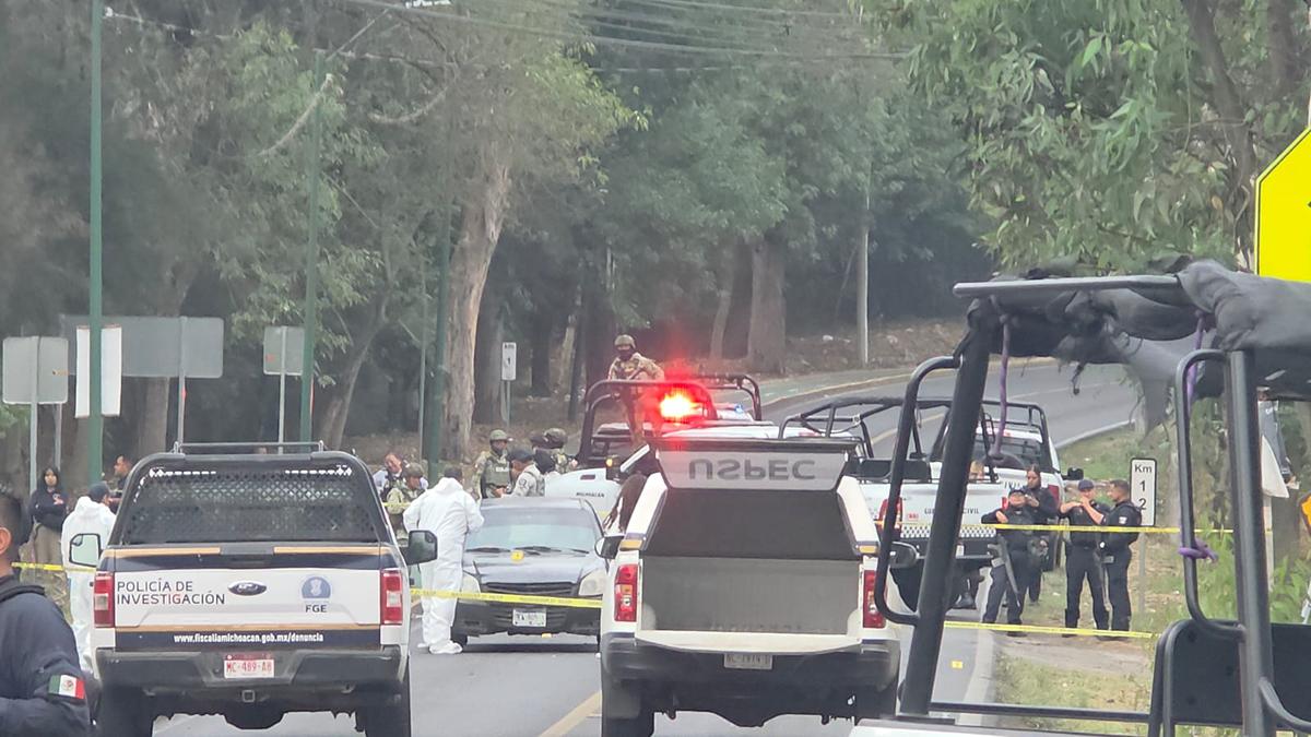 hombre ejecutado vehículo Morelia 2