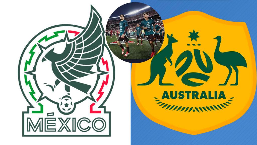 hora el México vs Australia 30 de mayo