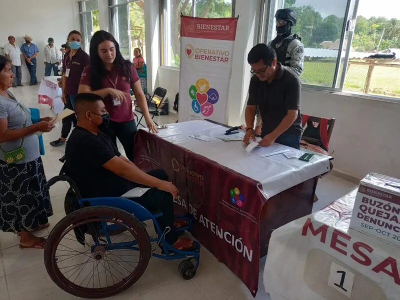 inició en Michoacán entrega de tarjetas de Pensión de Discapacidad