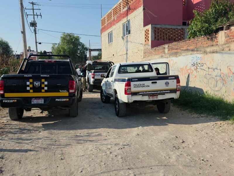 Investigan el hallazgo del cadáver de un hombre en colonia de Morelia