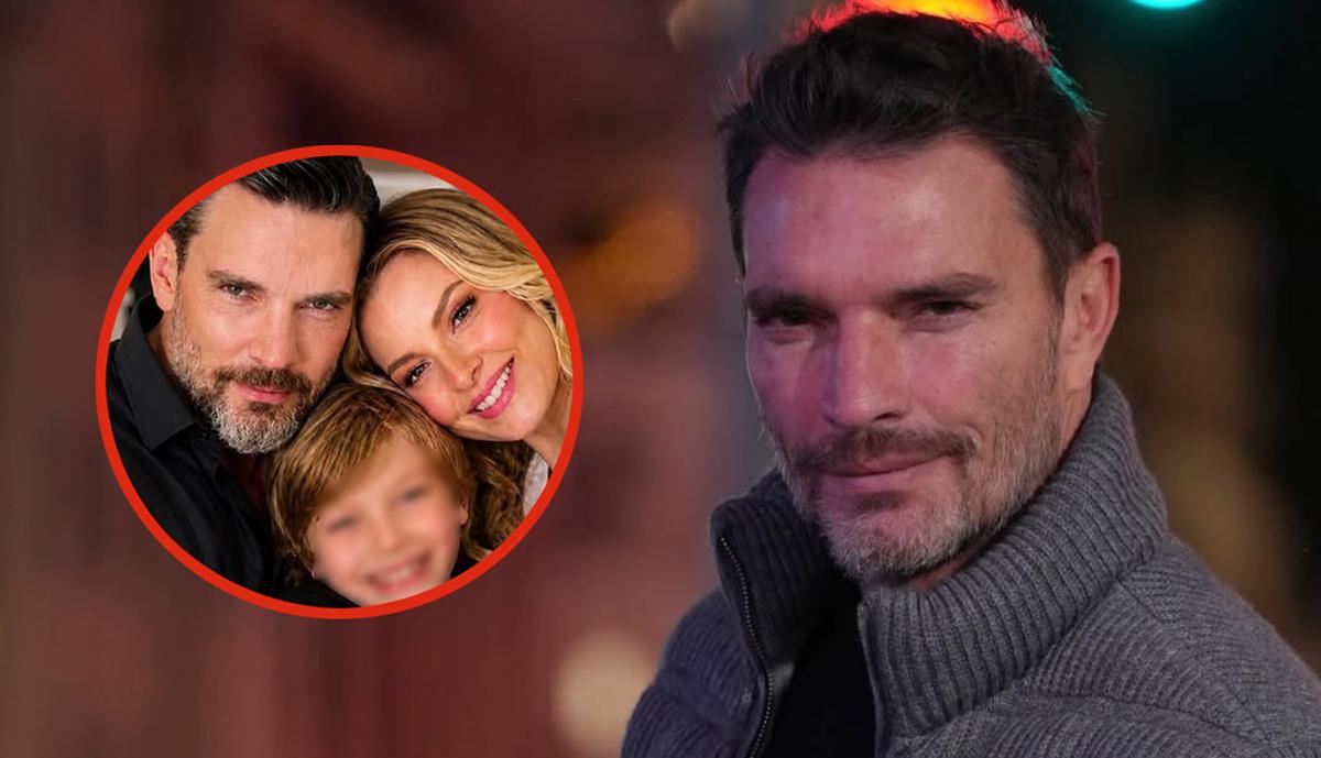 Julián Gil confiesa que sí sueña con una foto familiar junto a Marjorie de Sousa y su hijo