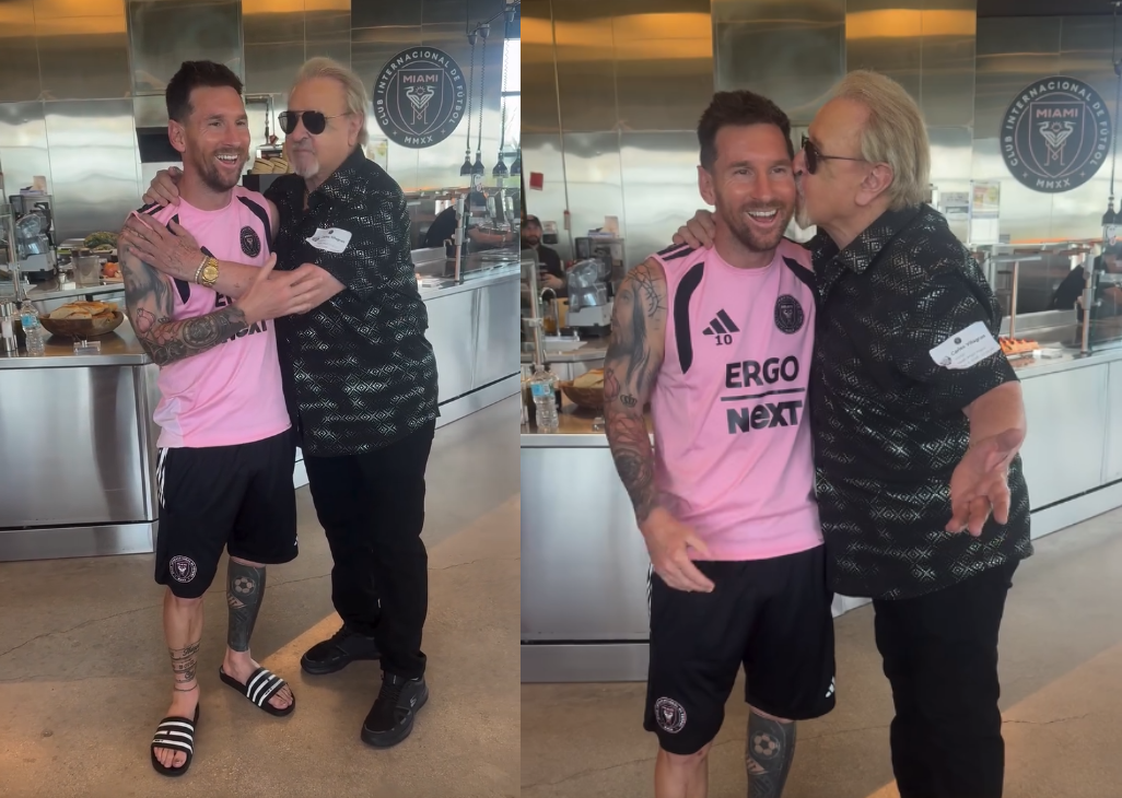 Kiko presume su encuentro con Messi
