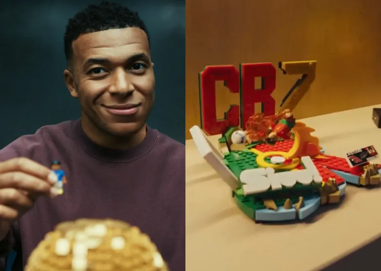 Kylian Mbappé sorprende con colaboración LEGO: homenaje a su ídolo Cristiano Ronaldo