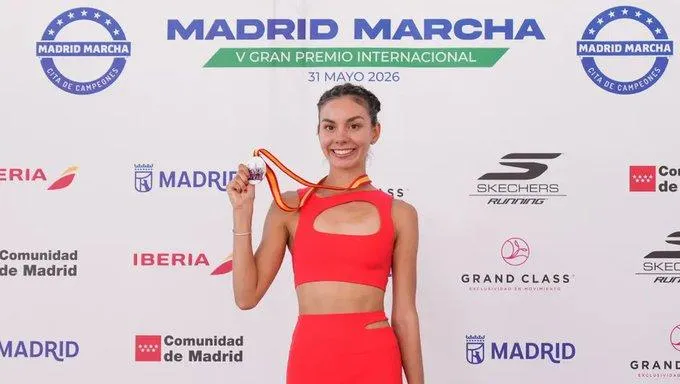La marchista mexicana Alegna González es bicampeona del Gran Premio Internacional de Marcha 2026