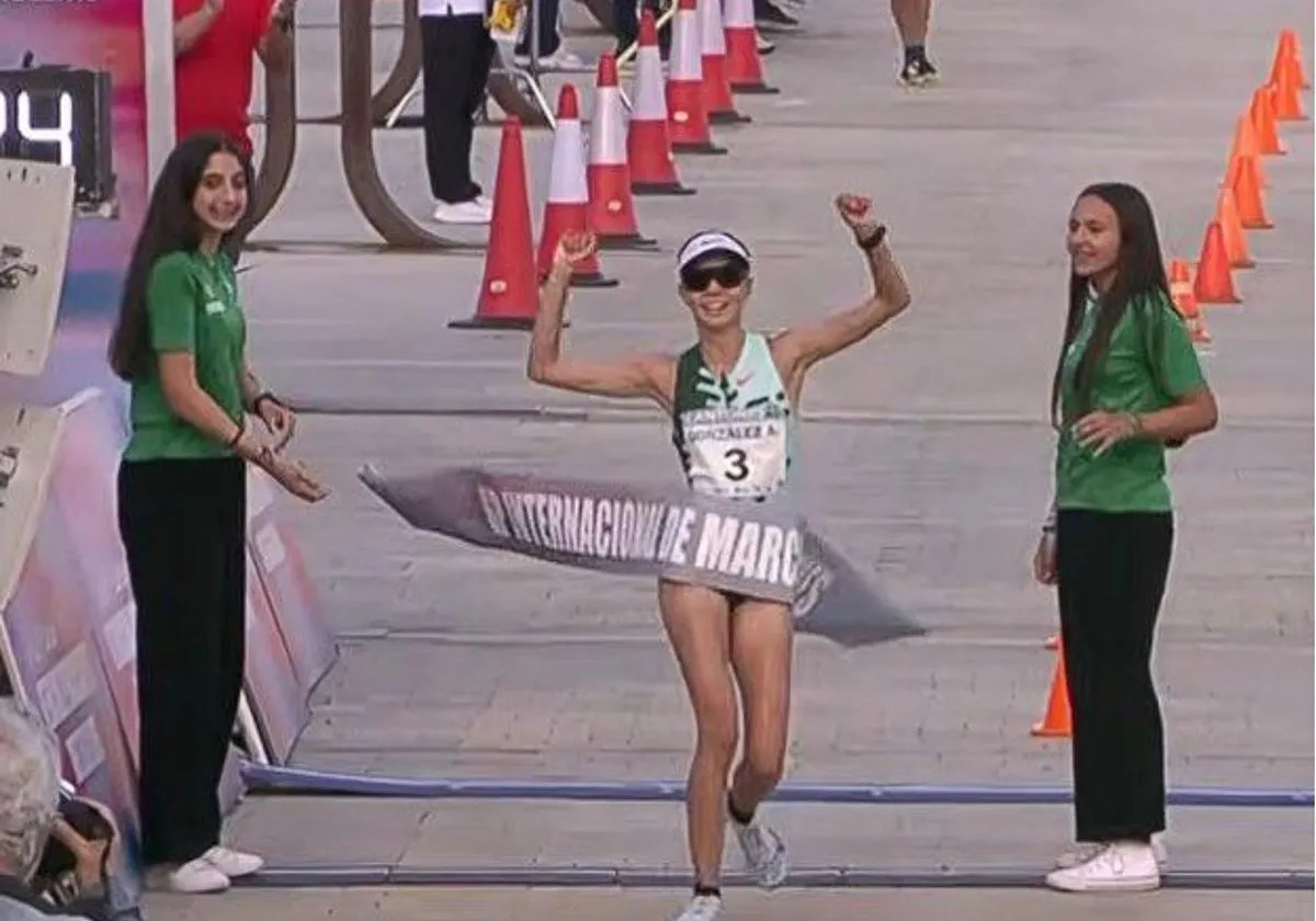 La mexicana Alegna González conquista el Gran Premio Internacional de Marcha Cantones