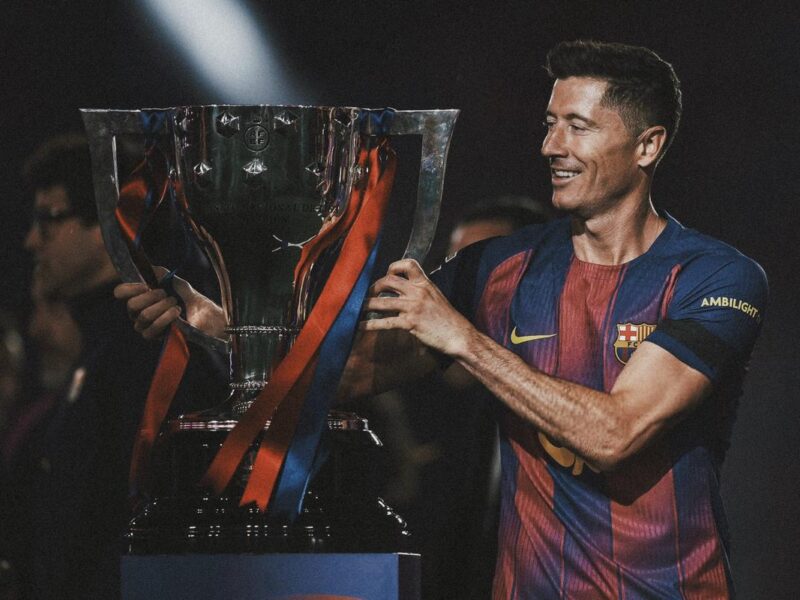 Lewandowski se despide del FC Barcelona