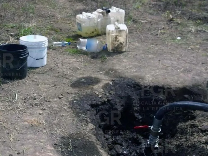Localizan otra toma de huachicol en Michoacán; FGR inició carpeta de investigación