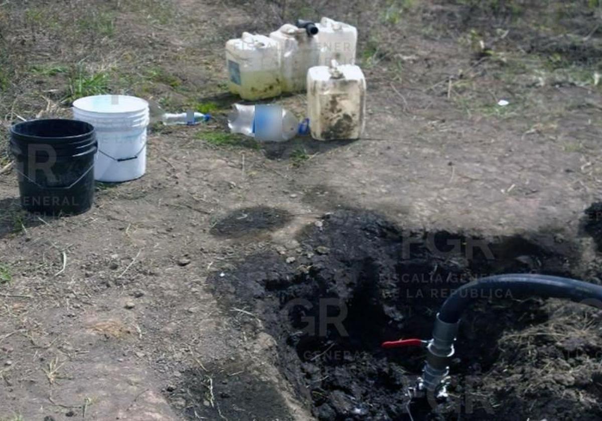 Localizan otra toma de huachicol en Michoacán; FGR inició carpeta de investigación