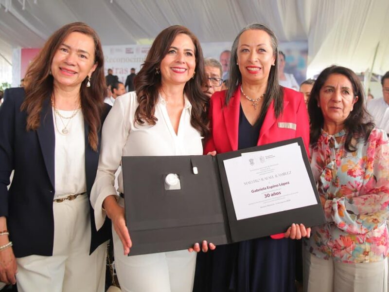 Magisterio respalda el proyecto educativo de Michoacán: Gabriela Molina