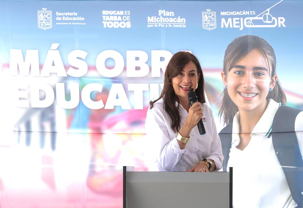 Más obra educativa en la región Ciénega: Gabriela Molina