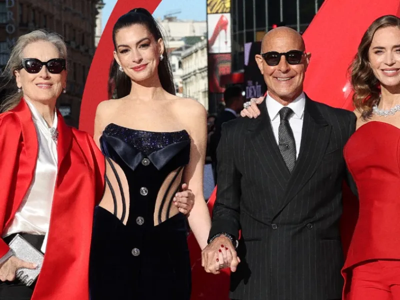 Meryl Streep, Anne Hathaway y Emily Blunt firman sueldo millonario y equitativo en El Diablo Viste a la Moda 2