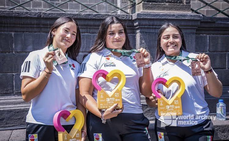 México obtiene bronce en la 2ª Copa del Mundo de Tiro con Arco en Shanghai