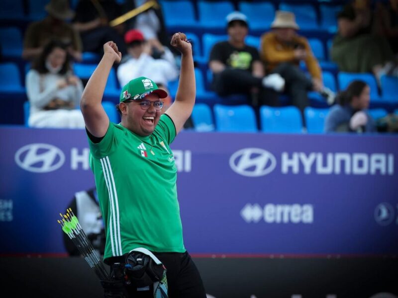 México obtiene oro y plata en la Copa del Mundo de Tiro con Arco de Shanghái