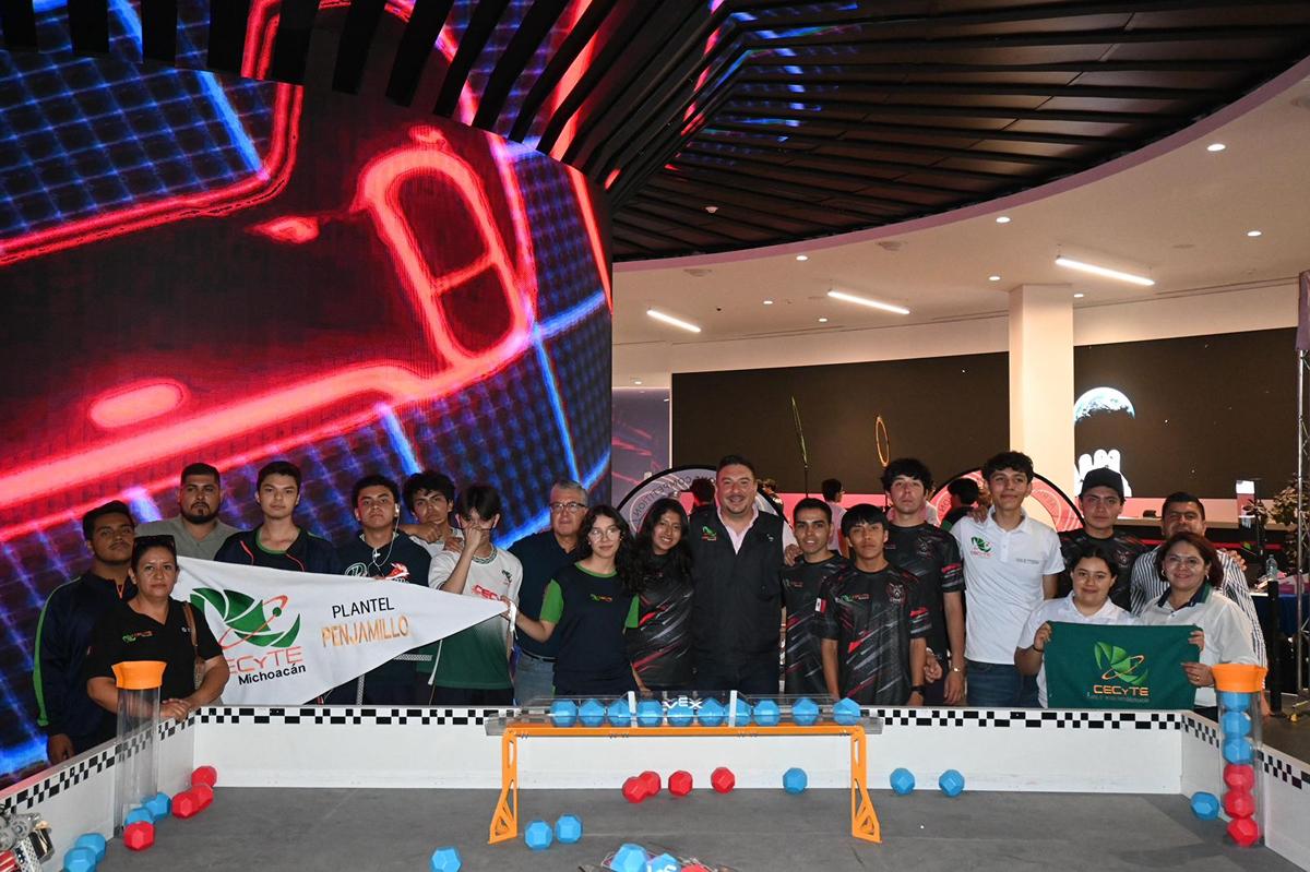 Michoacán presente en encuentro nacional de tecnología de los Cecyte 2026