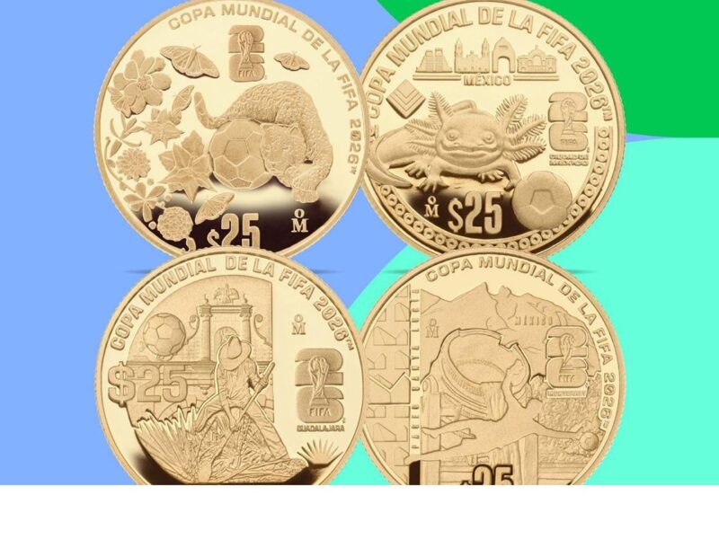 Monedas de oro y plata del Mundial 2026: cuál es su precio y dónde se pueden adquirir
