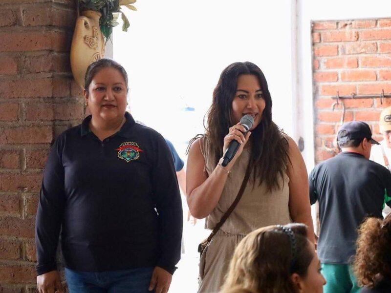 Mónica Valdez madres trabajadoras SEHAZ Zacapu