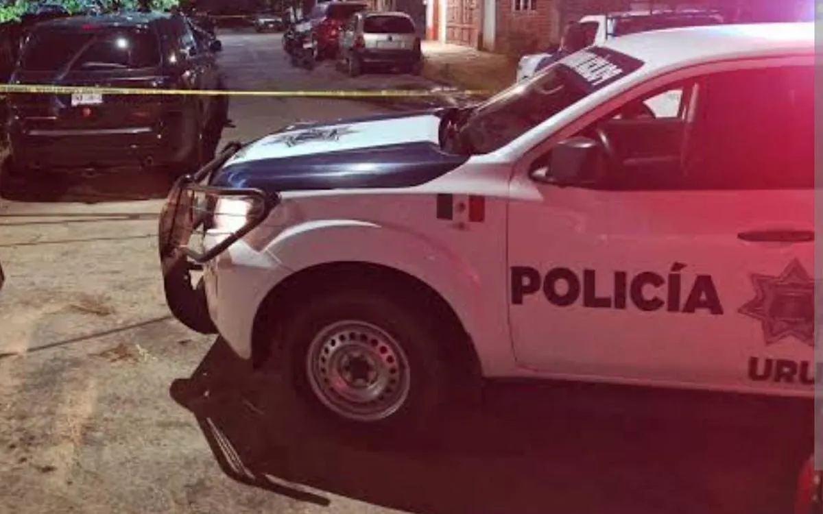 Motociclista fallece tras ser atacado a balazos en Uruapan