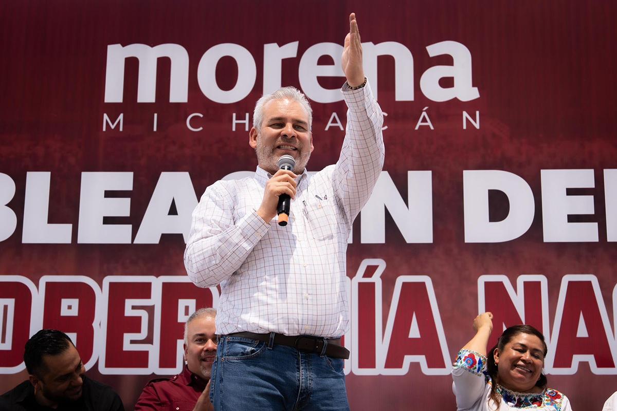 “No hay tiempo para bajar la guardia”: Bedolla convoca a la unidad de Morena desde Puruándiro