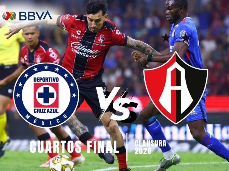 No te pierdas Cruz Azul vs Atlas: el duelo de vuelta de cuartos del clausura 2026