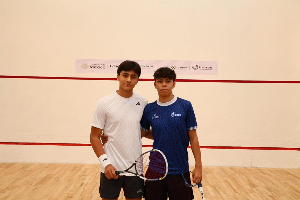 Oro y bronce en squash; atletas de Michoacán destacan en Olimpiada Nacional