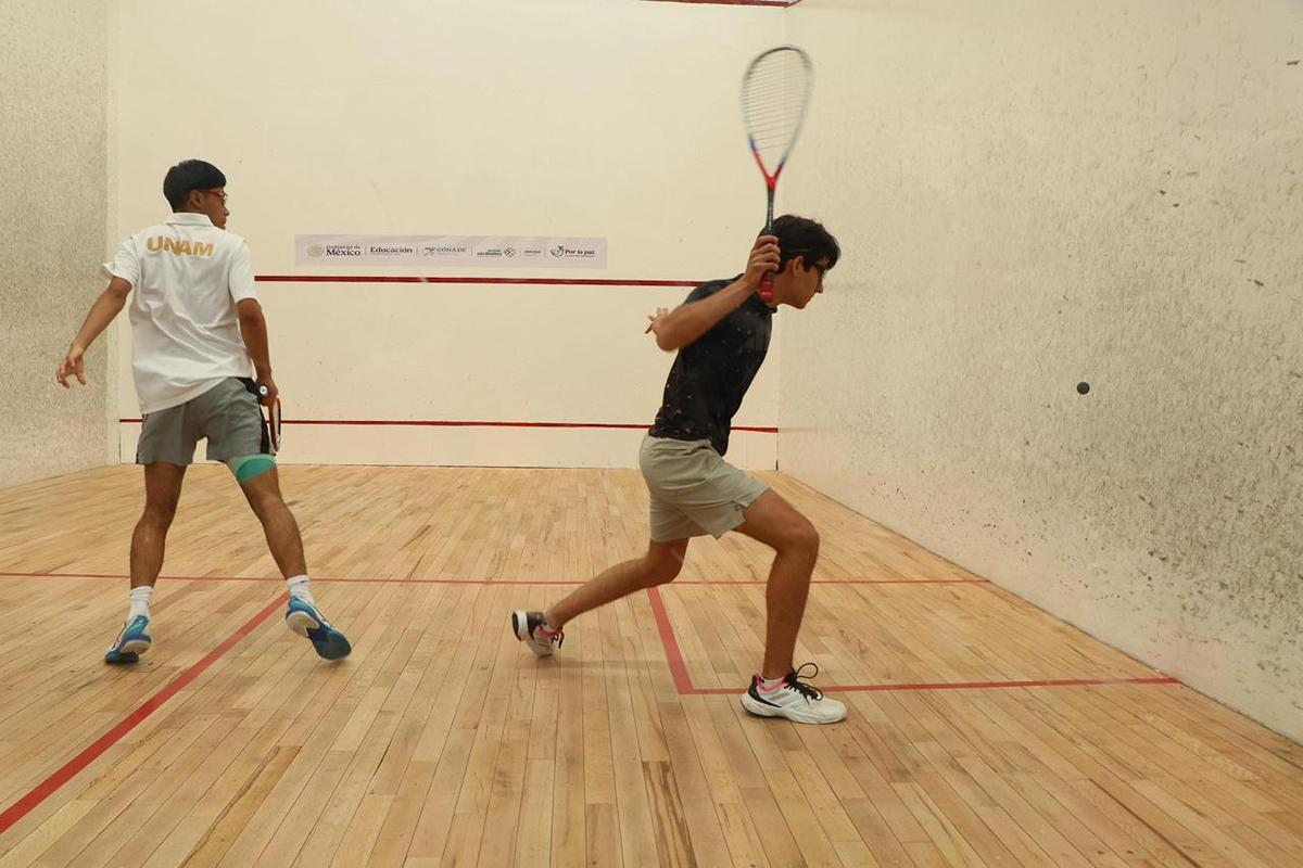 Oro y bronce en squash; atletas michoacanos destacan en la Olimpiada Nacional