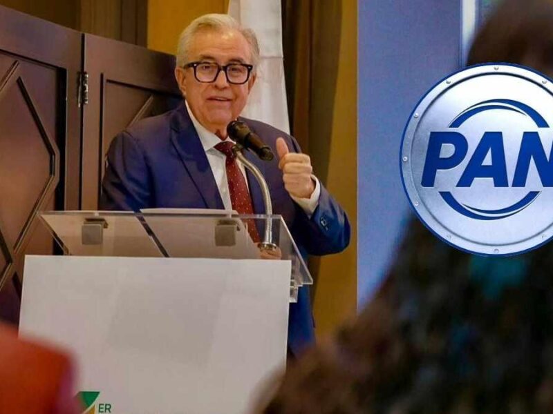 PAN pide a Sheinbaum alerta migratoria contra Rubén Rocha Moya