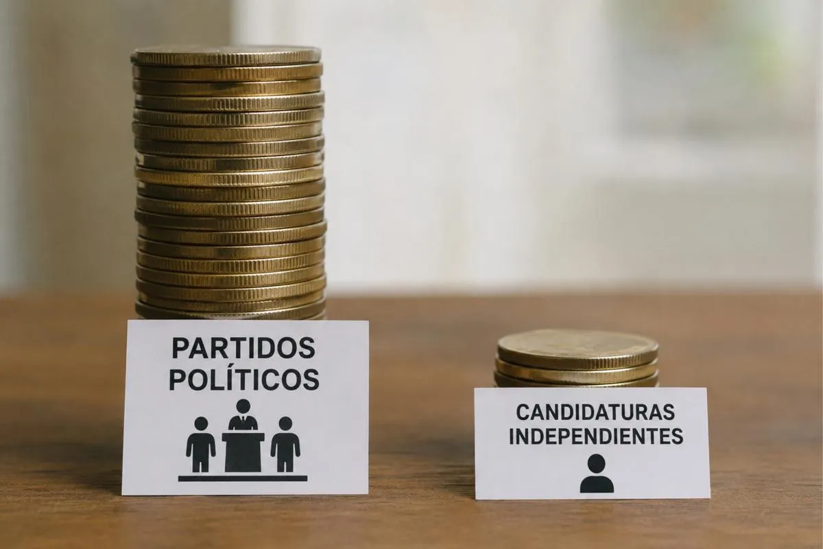 Partidos reciben 15 veces Financiamiento electoral que independientes
