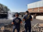 PC estatal atiende géiser registrado en domicilio en Ixtlán, Michoacán