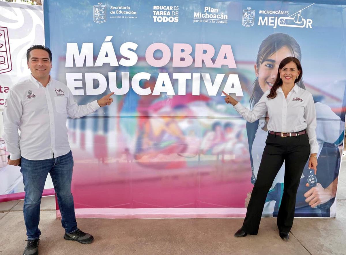Por una mejor educación, transformamos escuelas: Gabriela Molina
