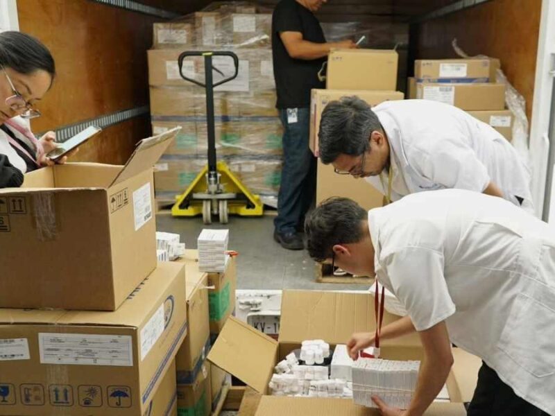 Refuerzan SSM e IMSS-Bienestar abasto de medicamentos en el Hospital General Dr. Miguel Silva