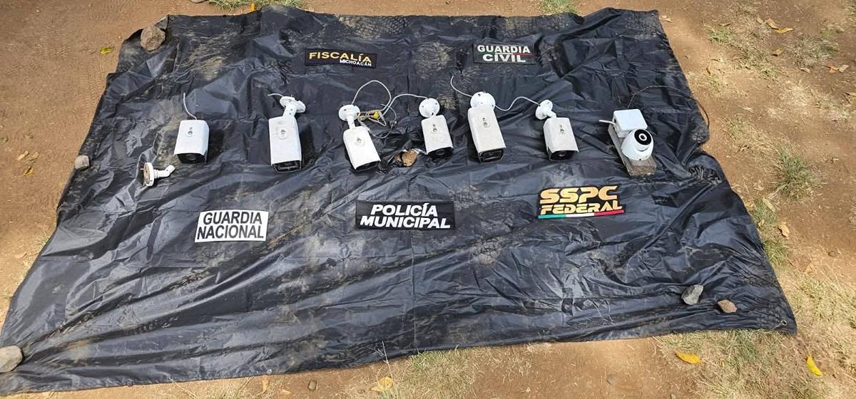 retiro siete cámaras actividades ilícitas Uruapan