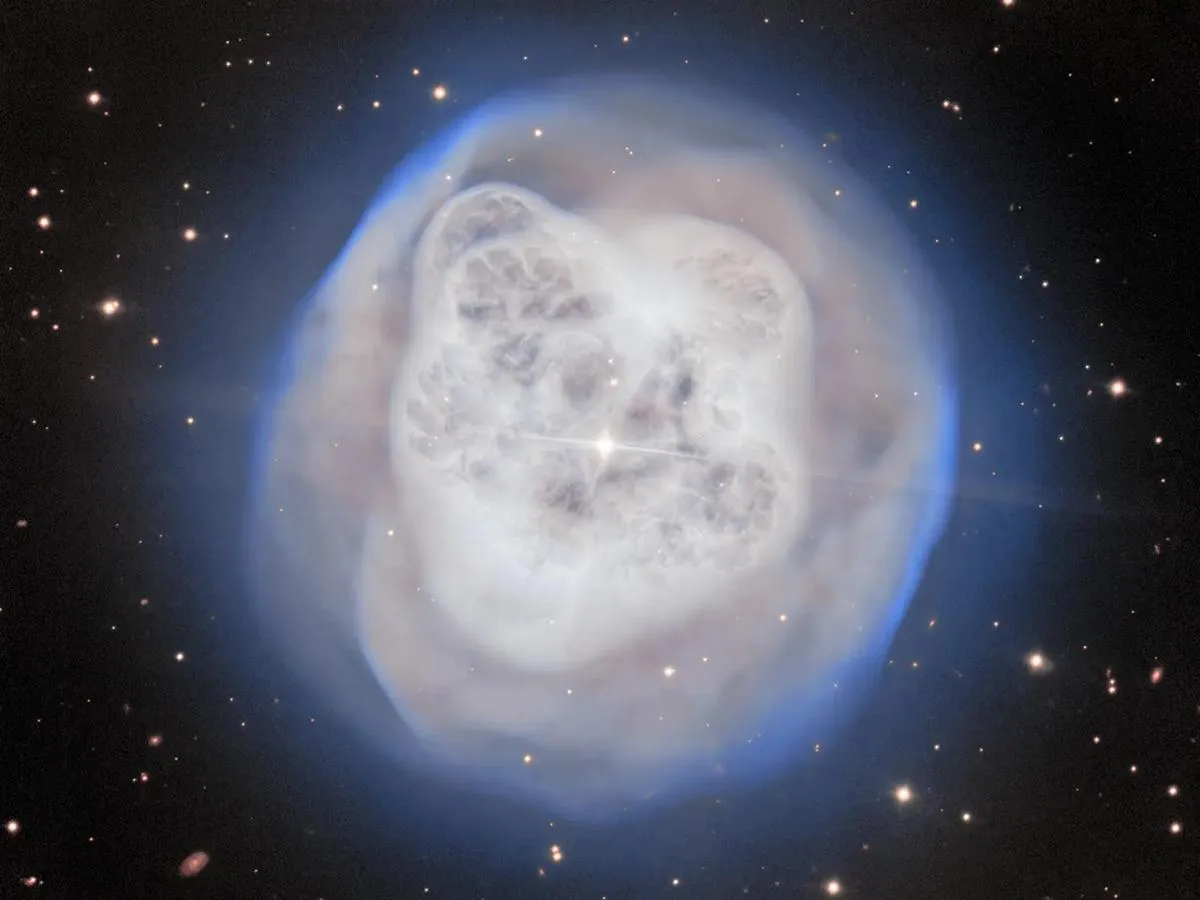 Revelan nueva imagen de una nebulosa, es una de las más singulares que se hayan obtenido