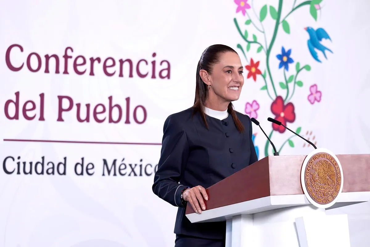 Sheinbaum elogia el trabajo de Andy López Beltrán en Morena
