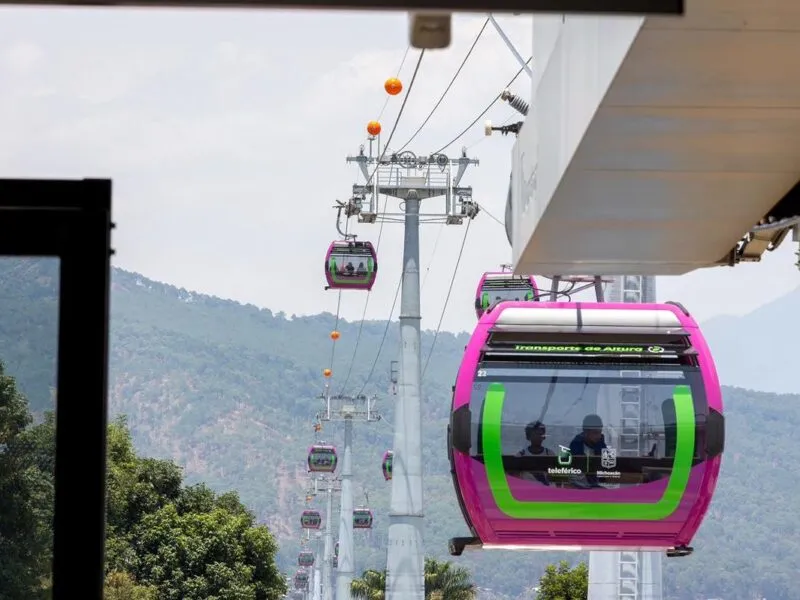 Teleférico de Uruapan impulsa ahorro familiar, empleo y dinamismo económico