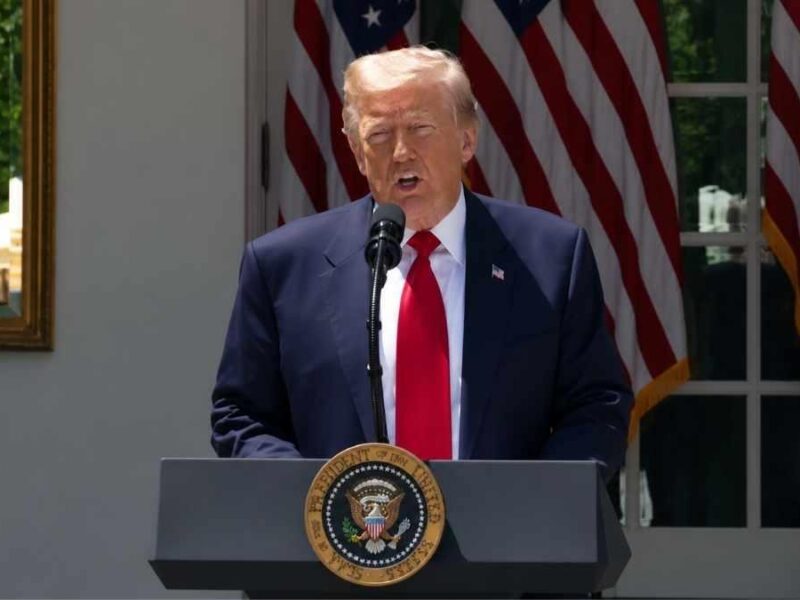 Trump afirma hoy desde la Casa Blanca que cárteles gobiernan México