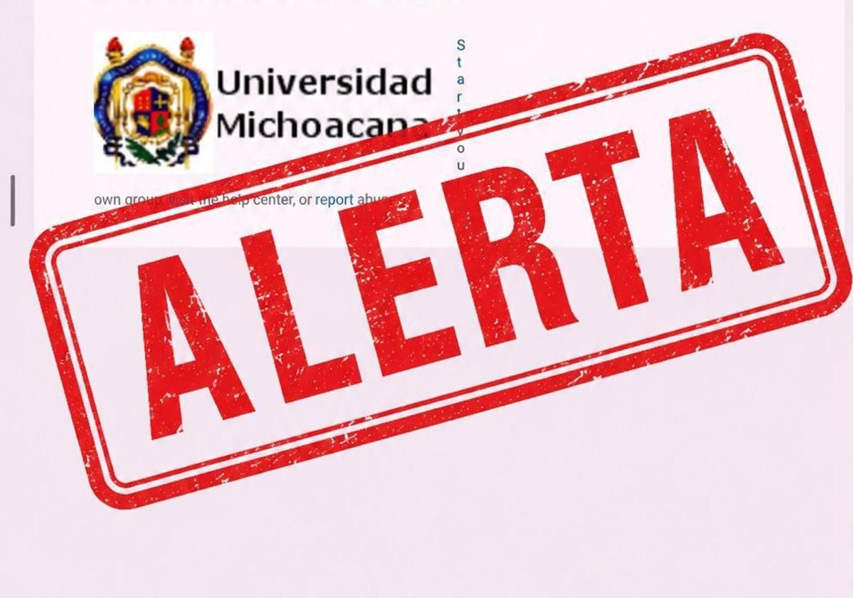 UMSNH alerta sobre envío de correos apócrifos a aspirantes a ingresar a la Casa de Hidalgo