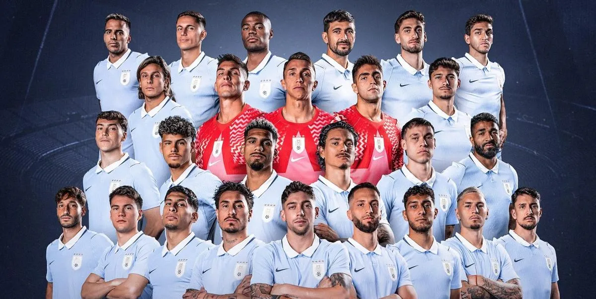 Uruguay presentó su lista para la Copa del Mundo 2026