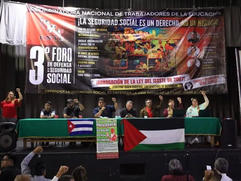 Va CNTE por movimiento nacional que exija pensiones dignas y modelo solidario