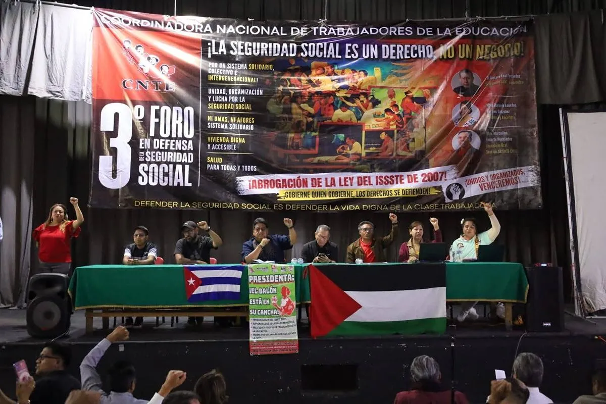 Va CNTE por movimiento nacional que exija pensiones dignas y modelo solidario