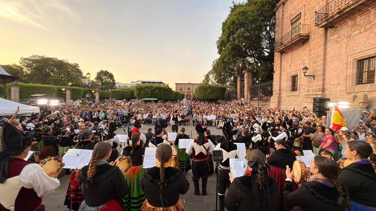 Vive nuevamente el sonido de las gaitas este sábado en la capital michoacana-1