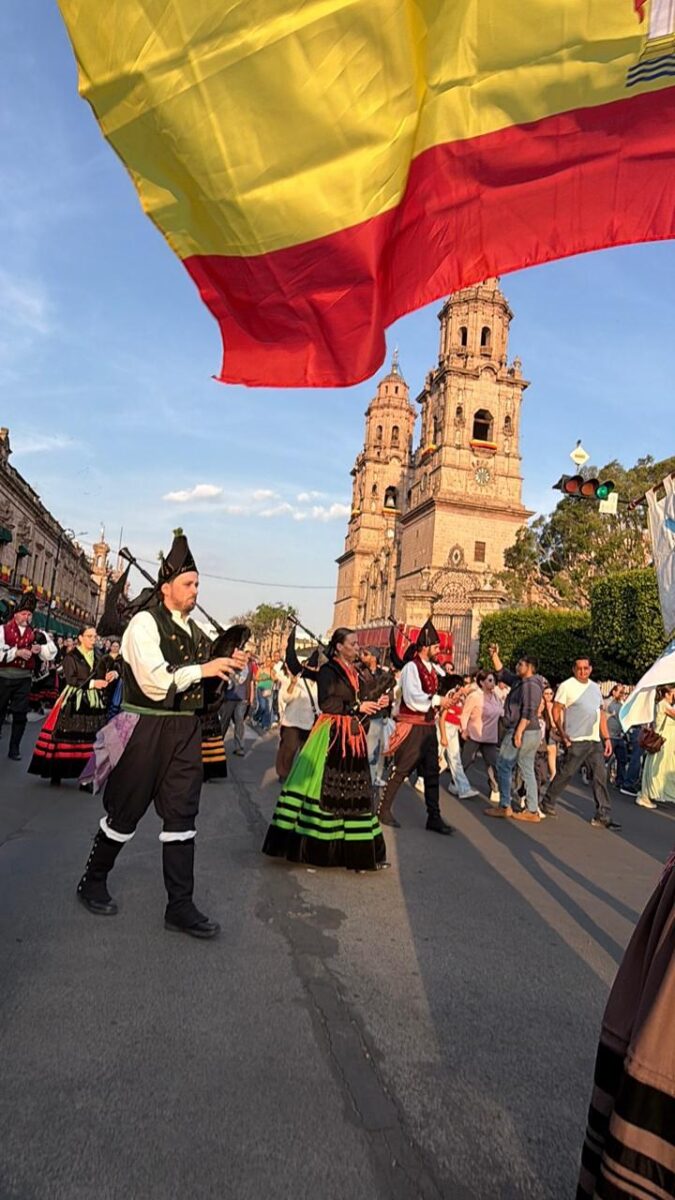 Vive nuevamente el sonido de las gaitas este sábado en la capital michoacana-2