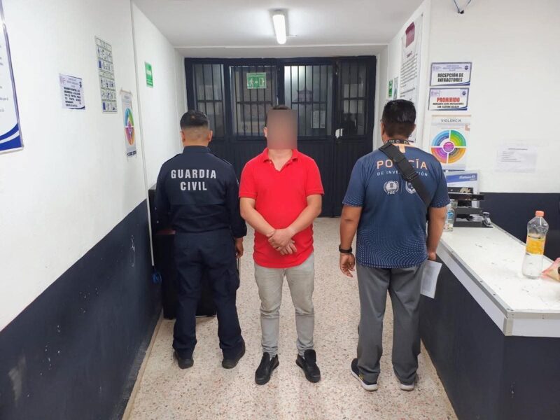 A disposición un hombre con orden de aprehensión vigente presuntamente por robo calificado grave